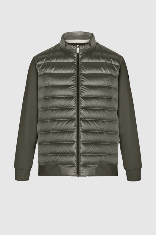 Jkt summer hybrid duck full zip - 21 Verde