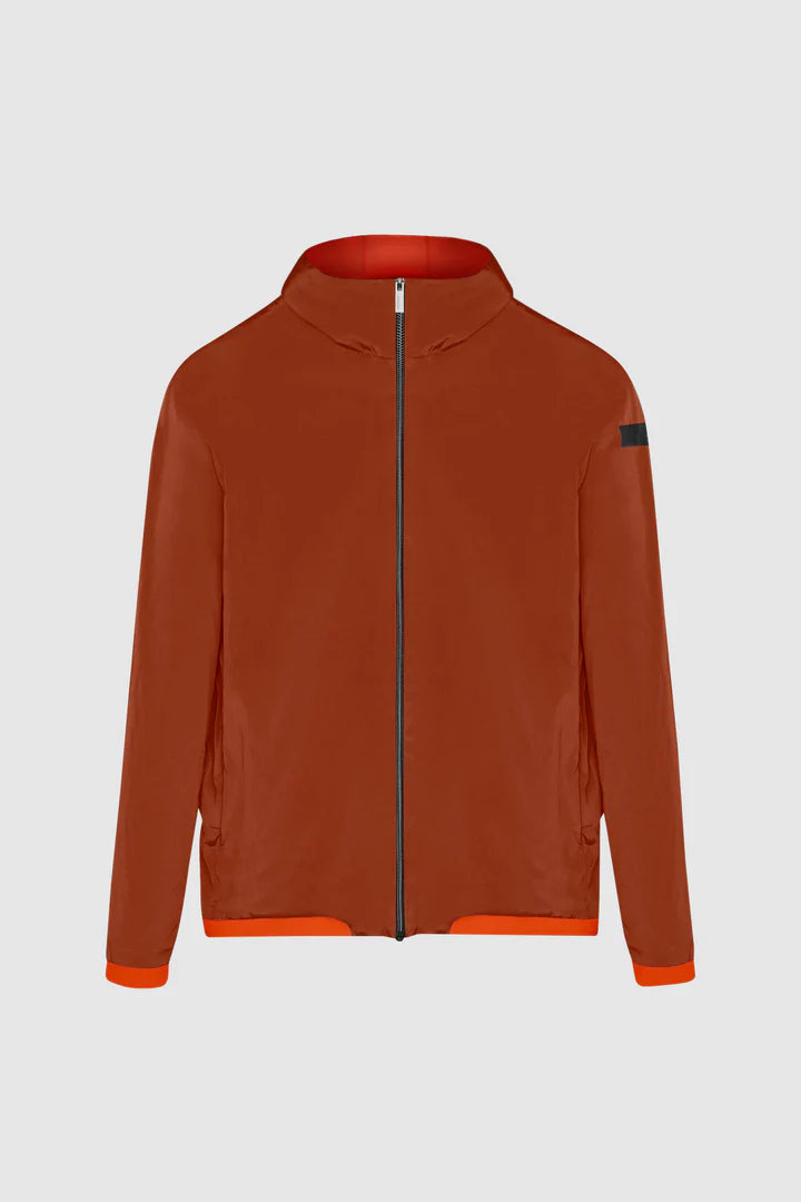 Fleece hyper hood zip - 30 ARANCIO