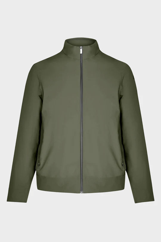 Fleece summer full zip - 21 VERDE MILITAR