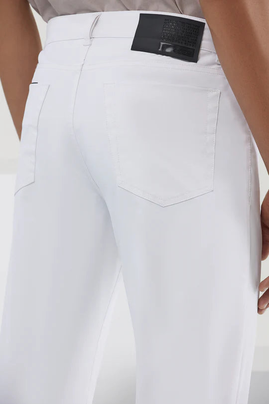 Pant techno wash - 09 BIANCO