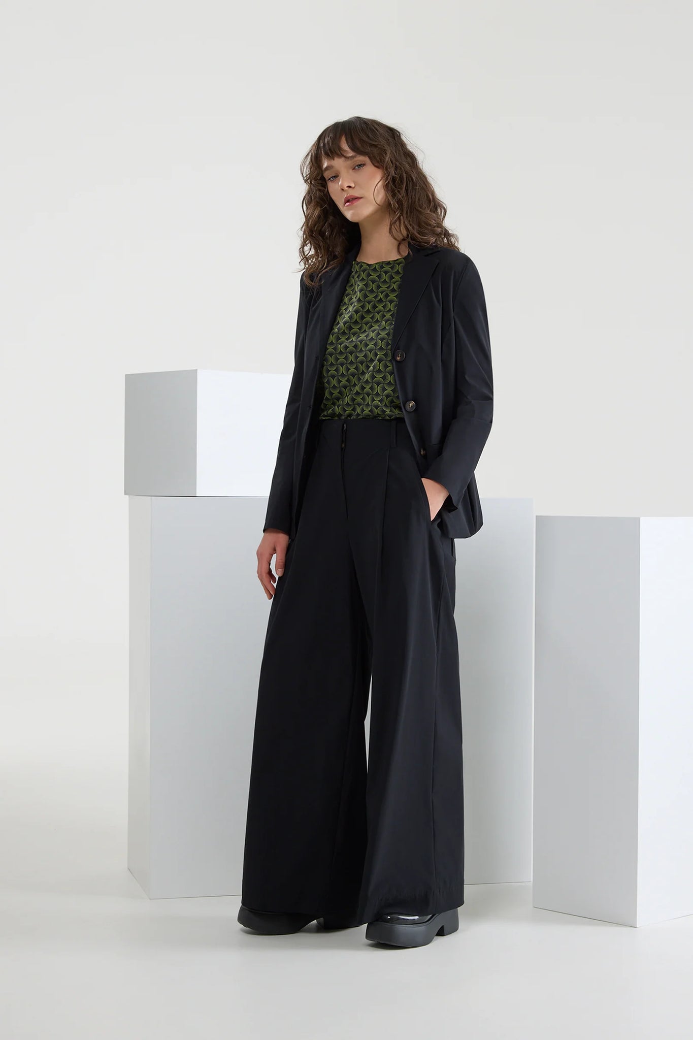 Blazer revo wom - 60 BLUE BLACK