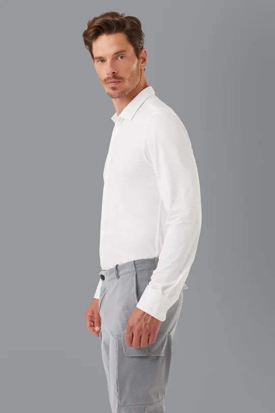Shirt oxford open - 09 BIANCO